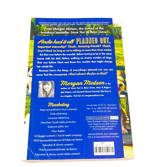 The Unexpected Everything Book by Morgan Manson - Picture 4 of 6